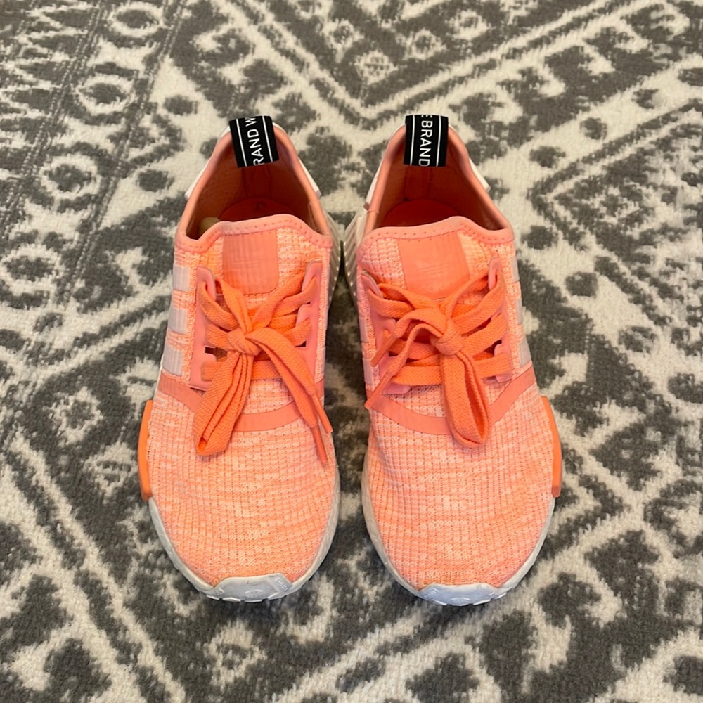 Adidas Women’s NMD R1 Running Shoes Size 5.5, Coral
